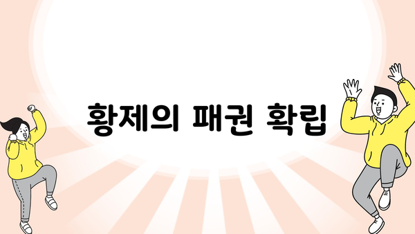 황제의 패권 확립