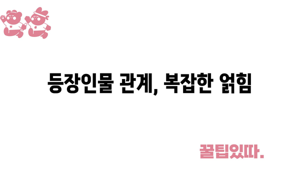 등장인물 관계, 복잡한 얽힘