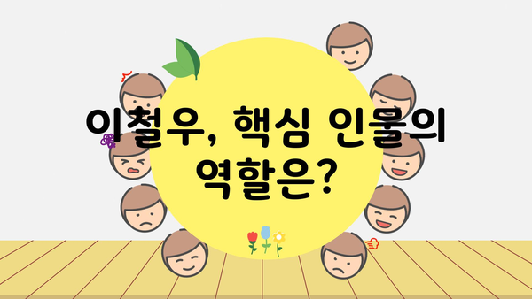 이철우, 핵심 인물의 역할은?