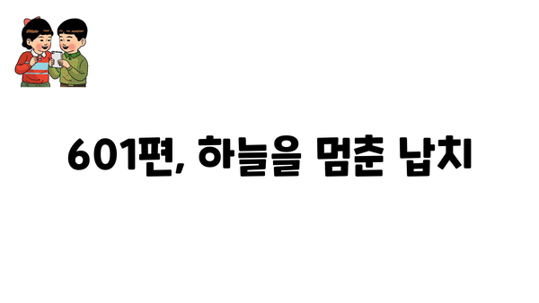 601편, 하늘을 멈춘 납치