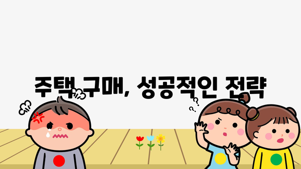 주택 구매, 성공적인 전략