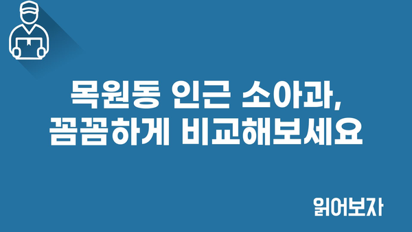 전라남도 목포시 목원동 소아과 위치 정보