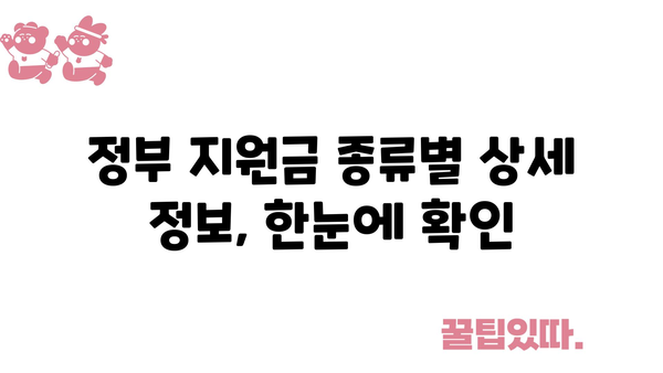 소상공인 위한 정부지원금 체크리스트, 창업에 필수적 지원