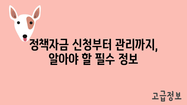 소상공인으로 정책자금과 정부 지원금 활용하기