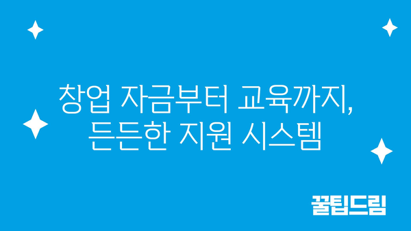 여성사업가의 꿈을 실현시키는 여성창업정부지원금의 지원 내용