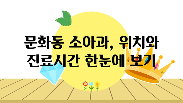 광주시 북구 문화동 소아과 위치 정보