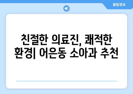 대전시 유성구 어은동 소아과 위치 정보