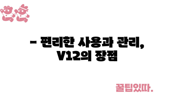 다이슨청소기v12 정보