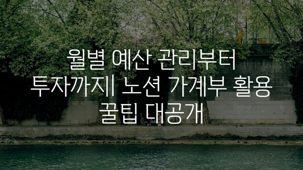 노션가계부 내돈내산