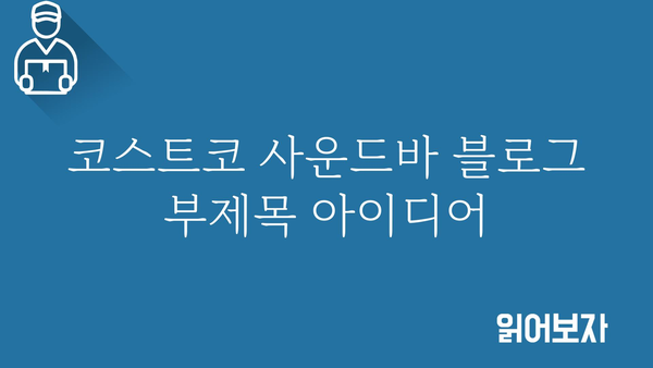 코스트코사운드바