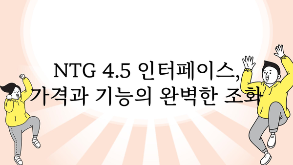 ntg4.5인터페이스 가격