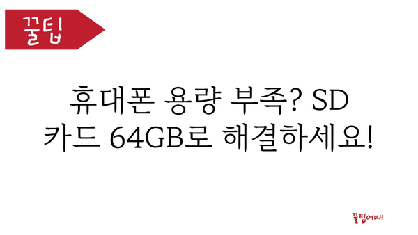 sd카드64gb