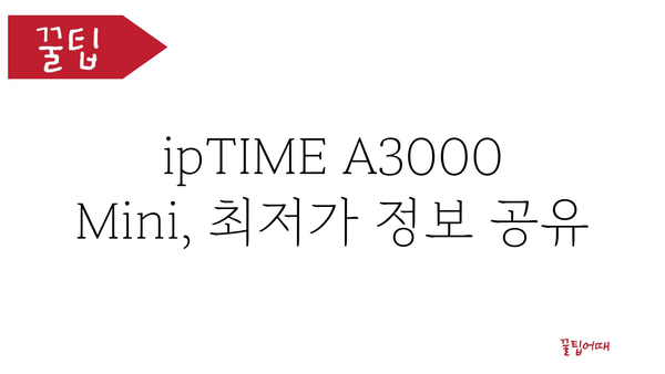 iptimea3000mini 가격