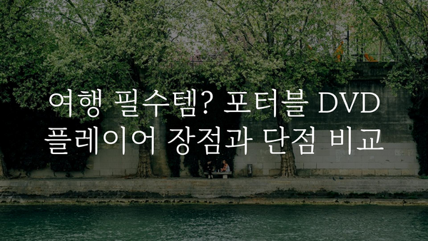 포터블dvd플레이어