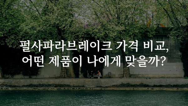 펄사파라브레이크 가격