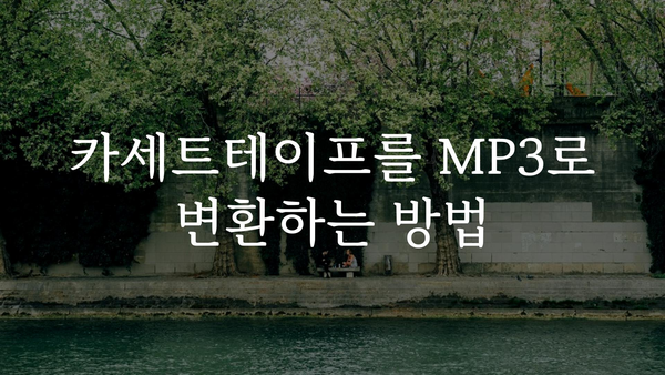 카세트테이프mp3 정보