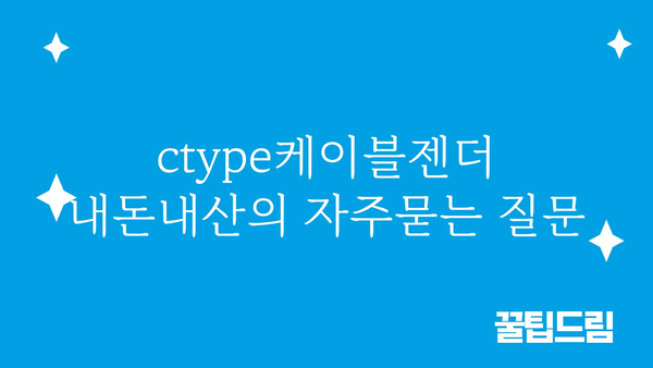 ctype케이블젠더 내돈내산