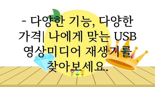 usb영상미디어재생기 가격