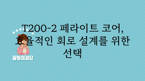 t200-2페라이트코어