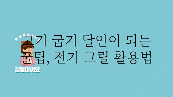 전기그릴바베큐 추천