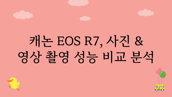 캐논eosr7 내돈내산